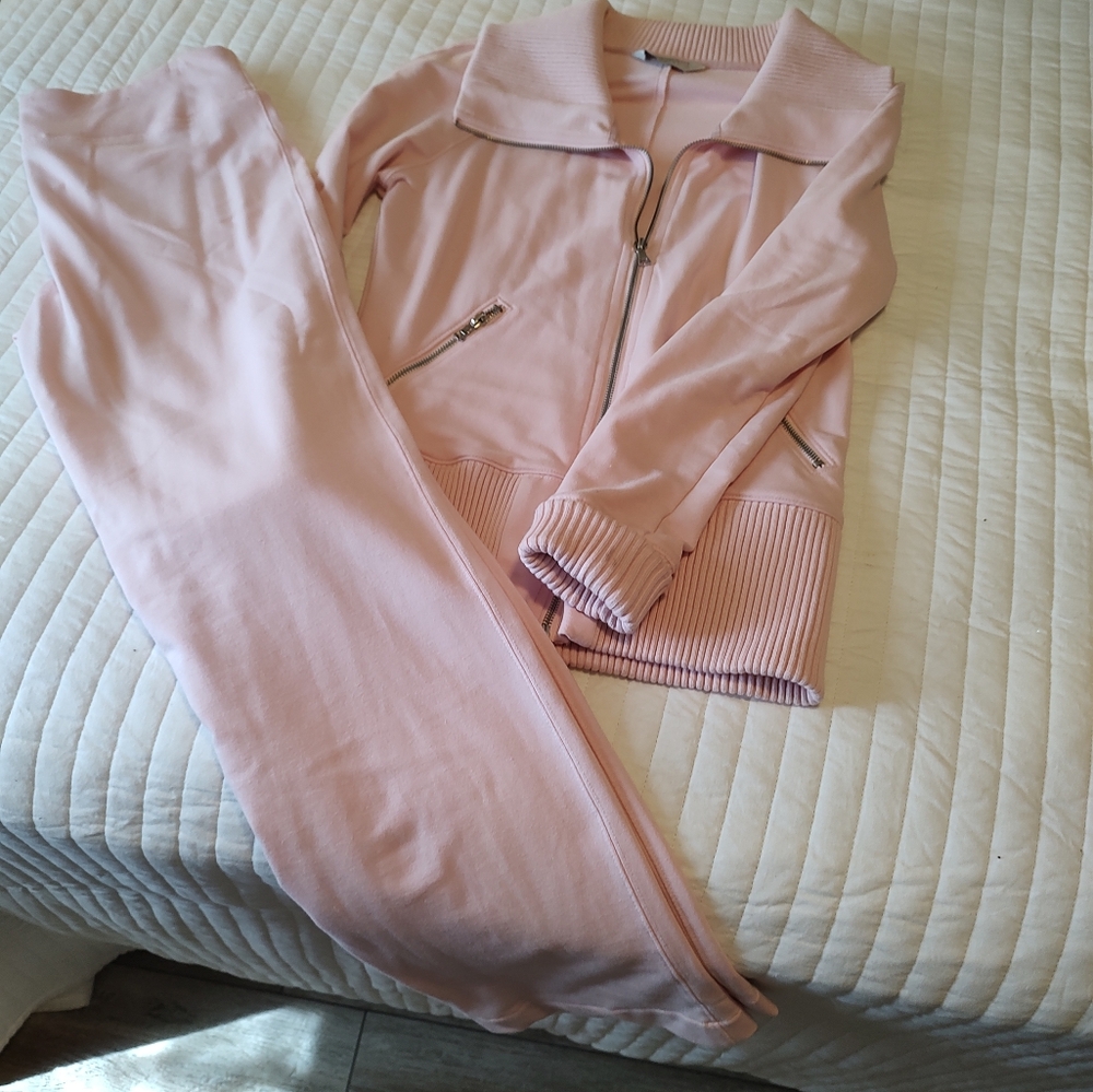 Pink Tracksuit Set